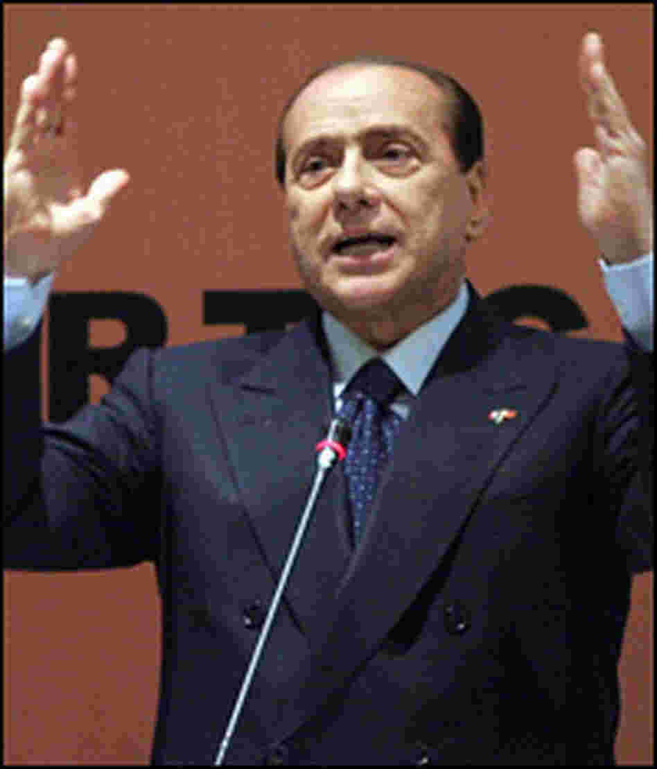 Silvio Berlusconi called the new U.S. president-elect "young, handsome and even suntanned."