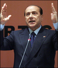 Silvio Berlusconi called the new U.S. president-elect 