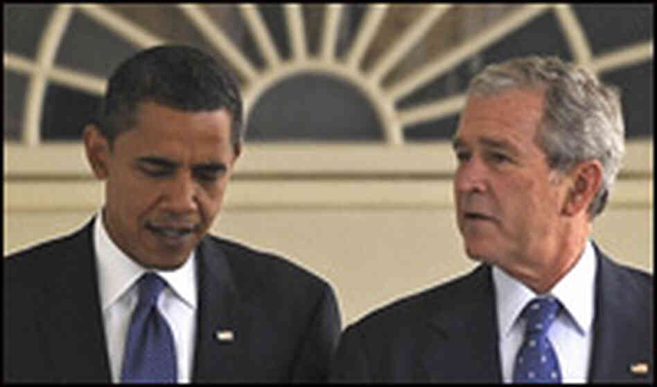 Obama and Bush Obama and Bush