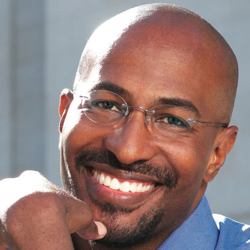 Environmental activist and White House adviser Van Jones believes in making his late father proud.