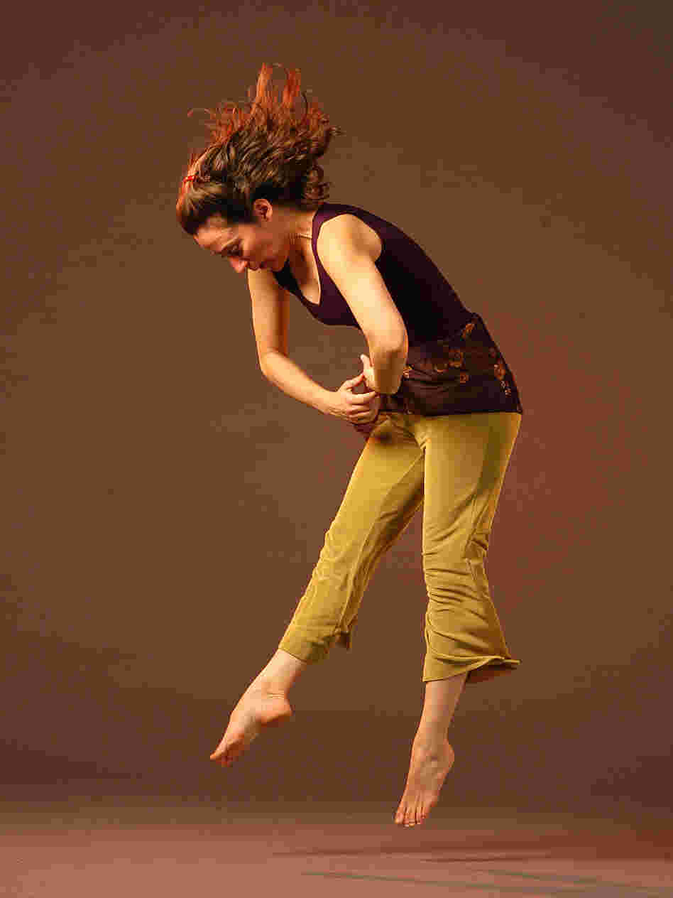 Dancer-choreographer Randee Paufve performs her piece 'In Exhale.' Photo: Marty Sohl