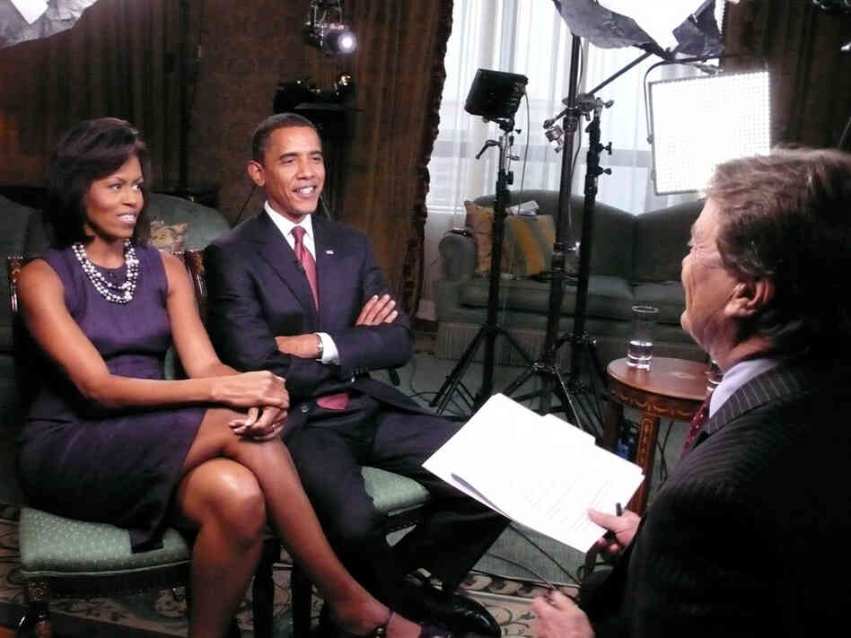 Barack and Michelle Obama appeared on '60 Minutes' in Nov. 2008.