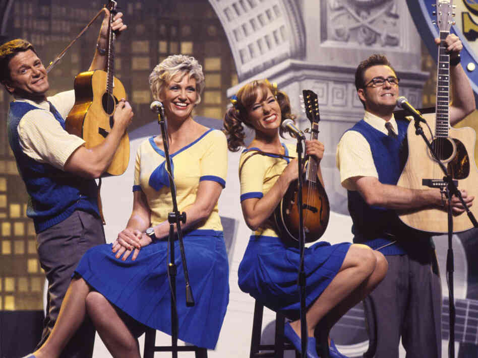 John Michael Higgins, Jane Lynch, Parker Posey and Mark Nonisa