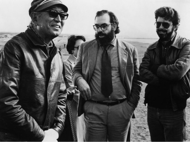 Akira Kurosawa, Francis Ford Coppola, and George Lucas