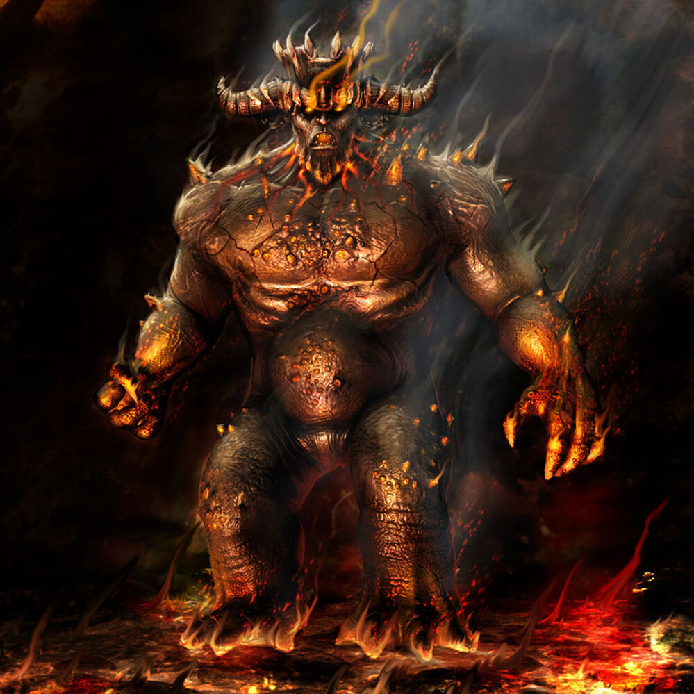 Phlegyas: Screenshot from 'Dante's Inferno' video game.