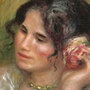 Gabrielle with a Rose, 1911, by Renoir Gabrielle with a Rose, 1911, by Renoir