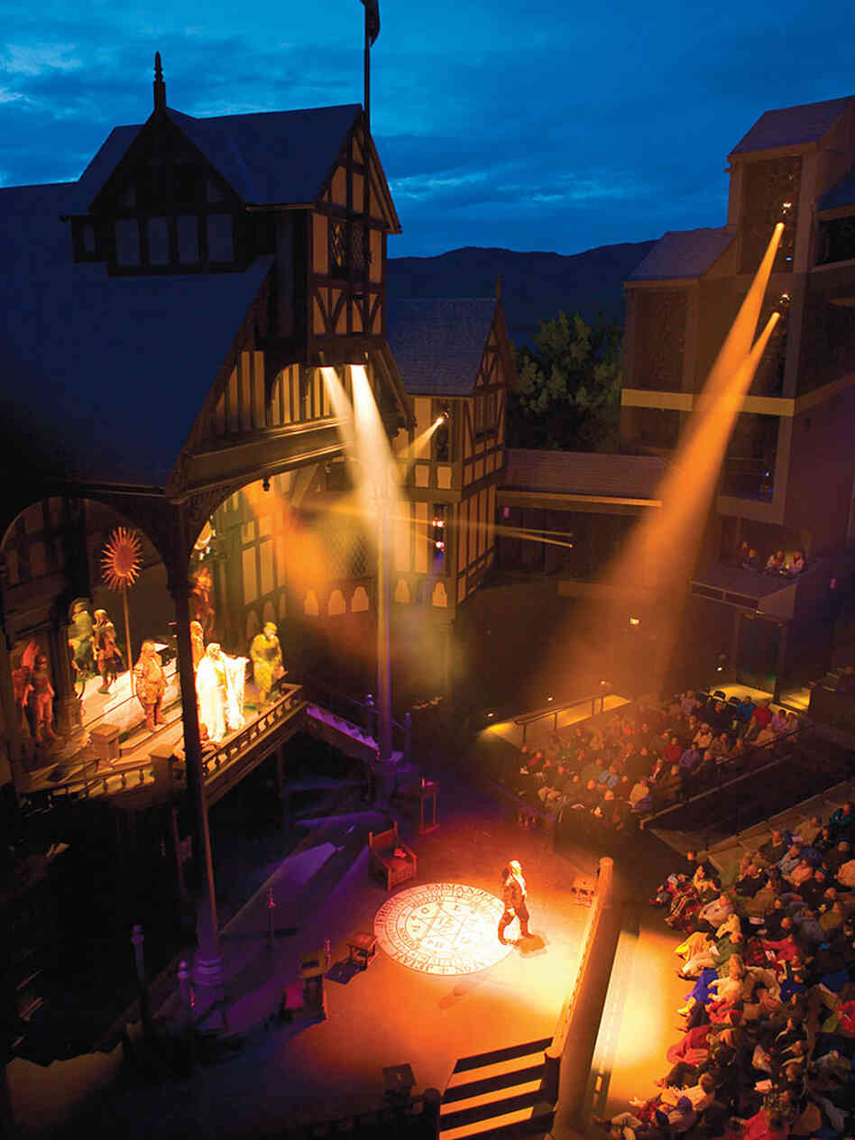 The Oregon Shakespeare Festival's Elizabethan stage The Oregon Shakespeare Festival's Elizabethan stage