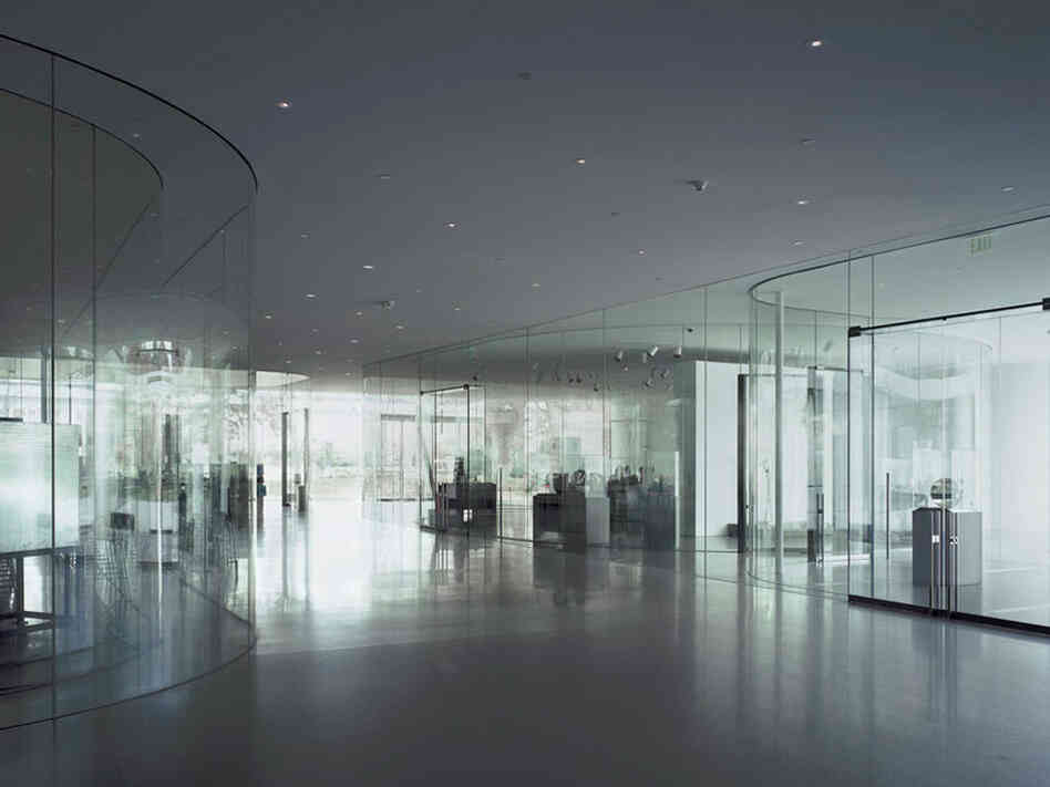 Glass Pavilion for the Toledo, Ohio, Museum of Art.
