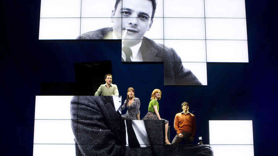 Sondheim on Sondheim Cast: Euan Morton, Leslie Kritzer, Erin Mackey, Matthew Scott Sondheim on Sondheim Cast: Euan Morton, Leslie Kritzer, Erin Mackey, Matthew Scott