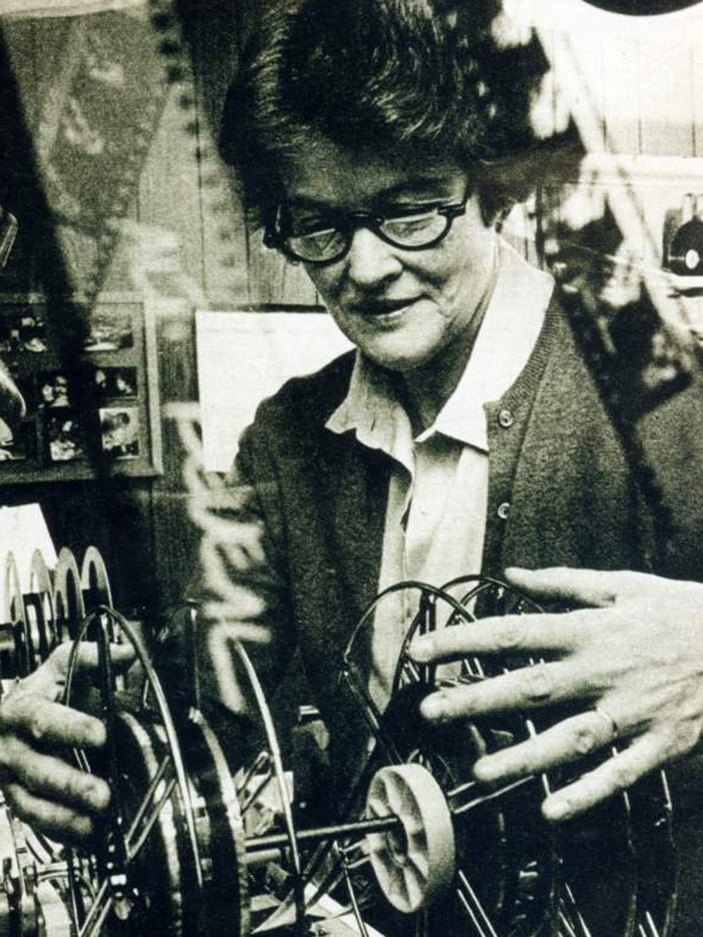 Dede Allen pioneered the use of audio overlapping  between two film scenes. The method helped establish continuity onscreen and kept the narrative moving forward.