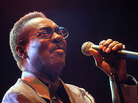 Wilson Pickett, photographed in 2003 with microphone in hand. Wilson Pickett, photographed in 2003 with microphone in hand.