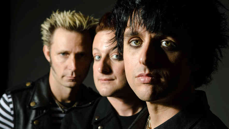 Green Day: Mike Dirnt, Tre Cool, Billie Joe Armstrong