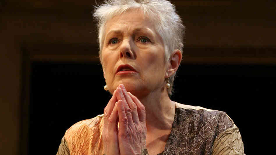 Actress Lynn Redgrave in her one-woman show Actress Lynn Redgrave in her one-woman show