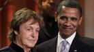 Paul McCartney and President Barack Obama Paul McCartney and President Barack Obama