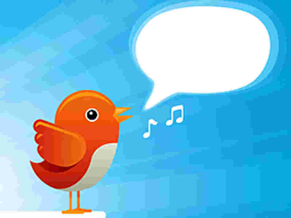 Twitter Bird singing Twitter Bird singing