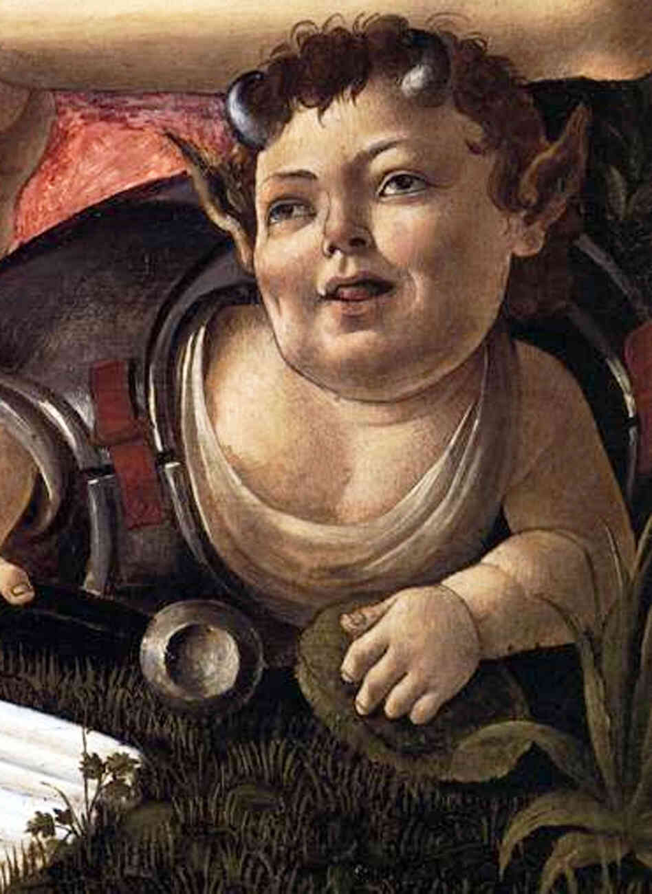 A detail of Venus and Mars