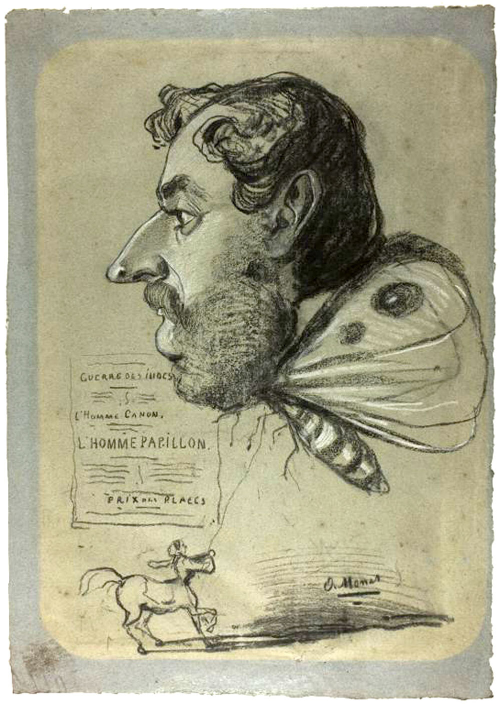 Caricature of Jules Didier
