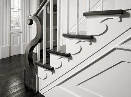 Staircase, Bartlett Yancey House