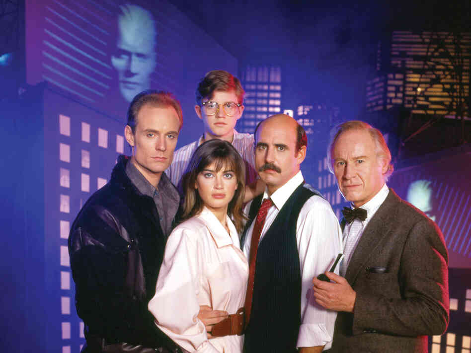 Matt Frewer, Amanda Pays, Jeffrey Tambor, Morgan Sheppard, Chris Young (top)