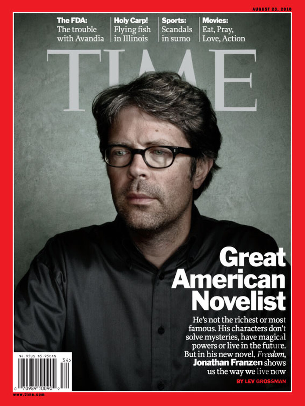 Time Cover Jonathan Franzen