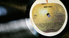 Apple label on Abbey Road Apple label on Abbey Road