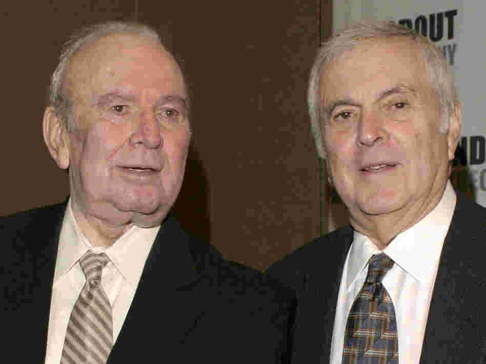 Fred Ebb, left, and John Kander