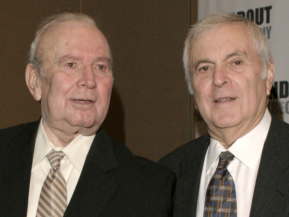 Fred Ebb, left, and John Kander