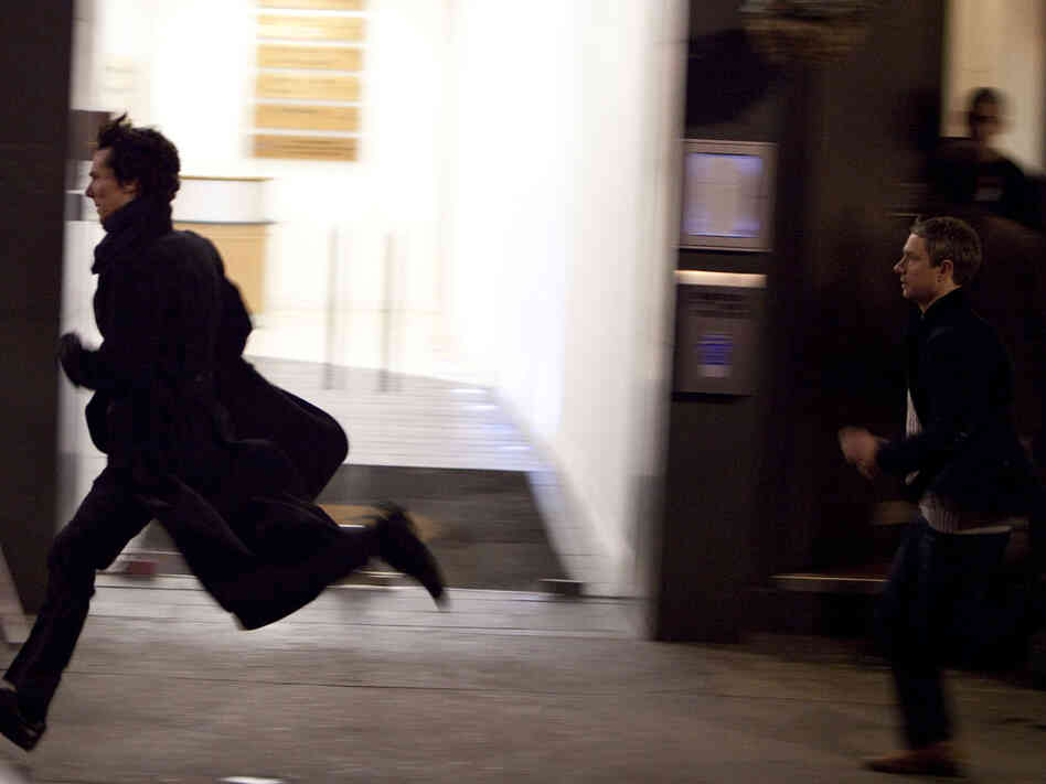 Benedict Cumberbatch and Martin Freeman