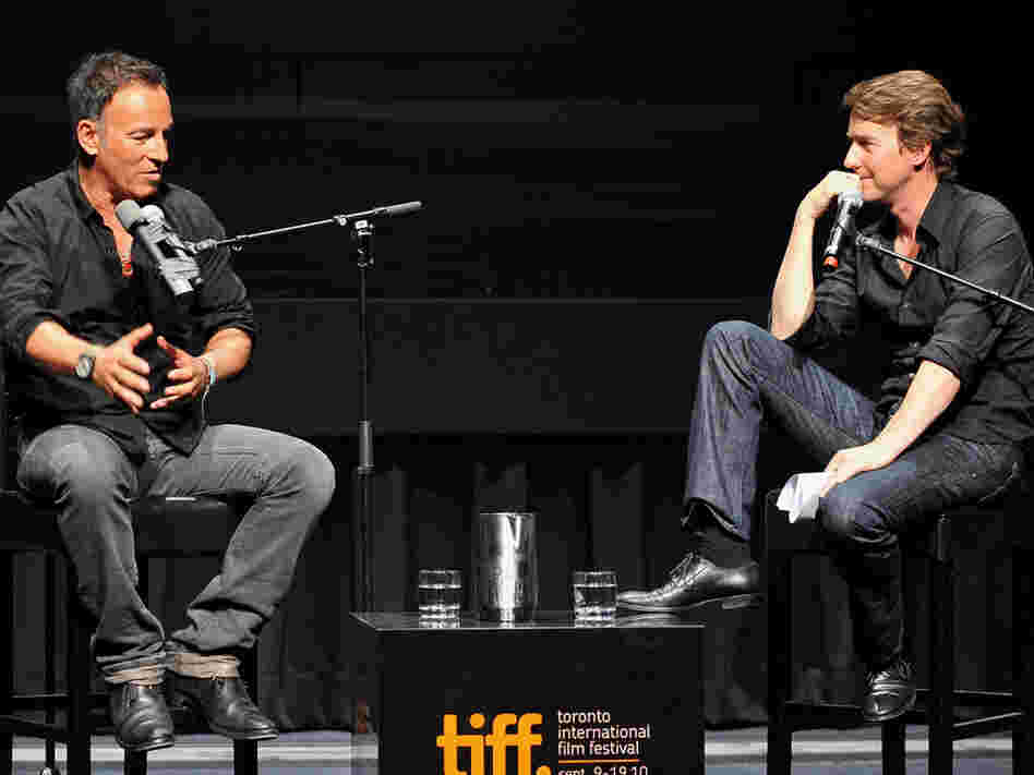 Bruce Springsteen and Ed Norton