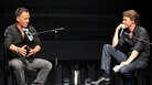 Bruce Springsteen and Ed Norton Bruce Springsteen and Ed Norton