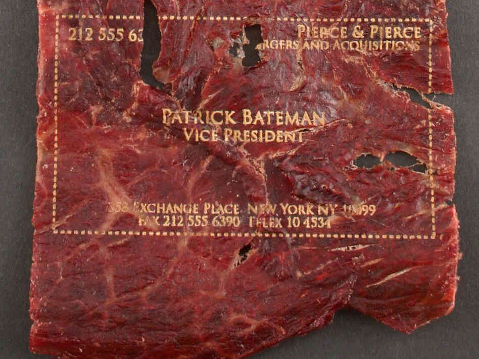 Beef Jerky Business Card