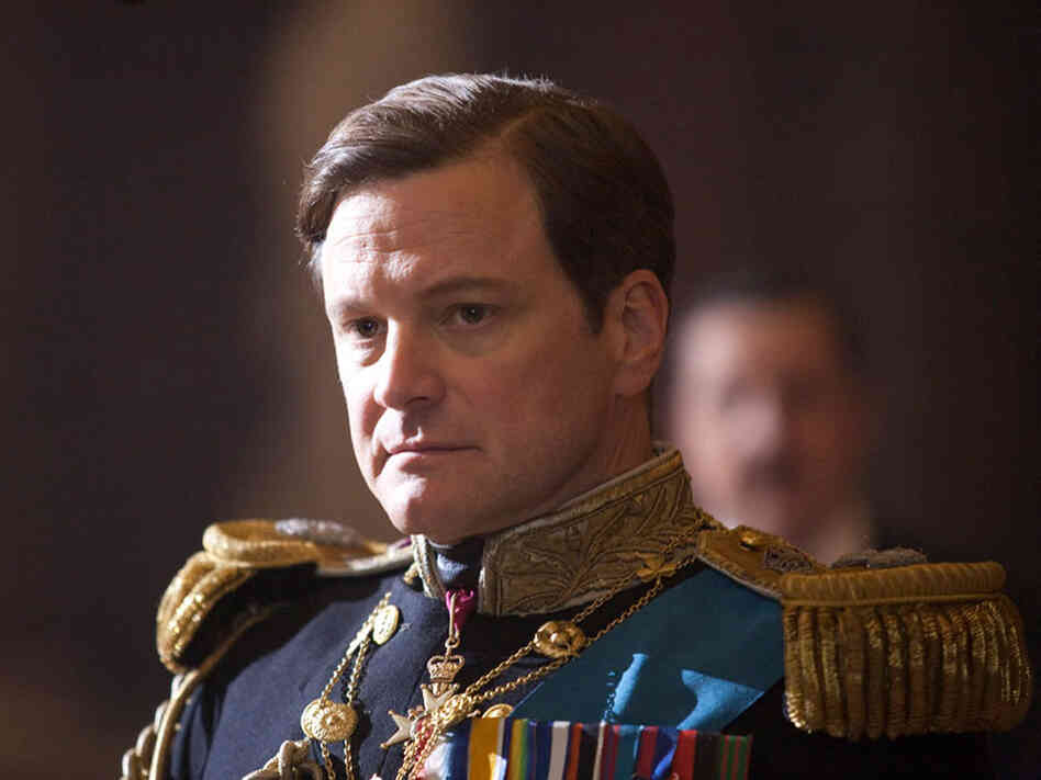 Colin Firth as King George VI in Tom Hooper's film 'The King's Speech' 