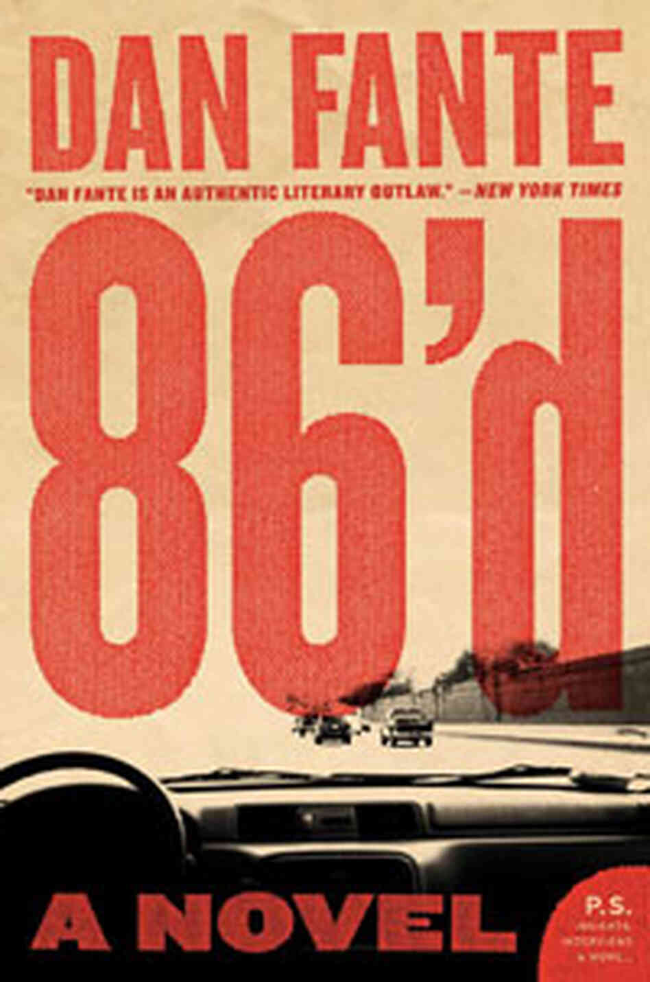Cover of Dan Fante's '86'd' Cover of Dan Fante's '86'd'