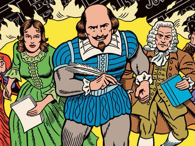 [Interactive:Excerpt: 'Masterpiece Comics']