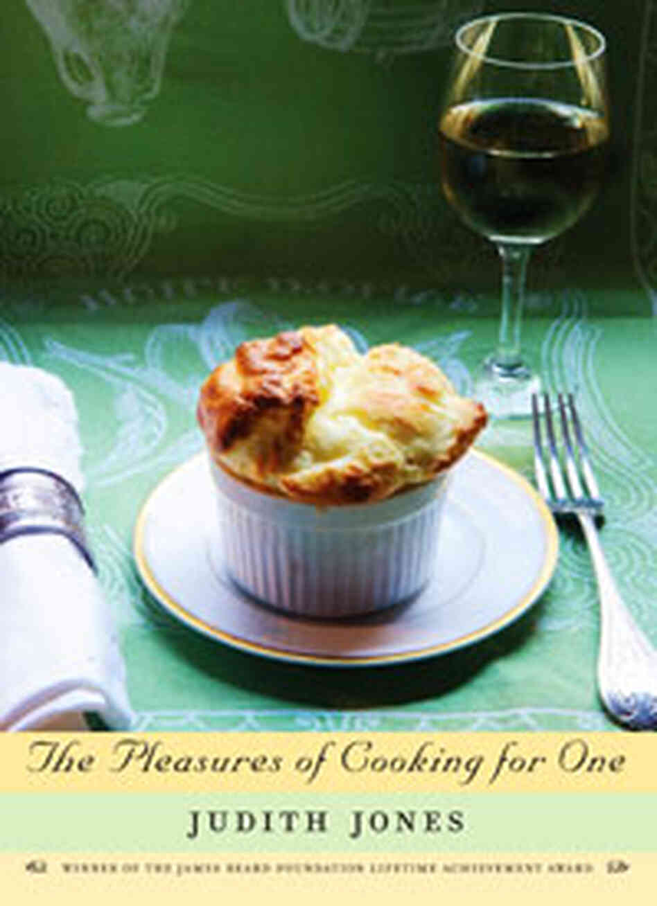 'Cooking For One' Book Cover 'Cooking For One' Book Cover