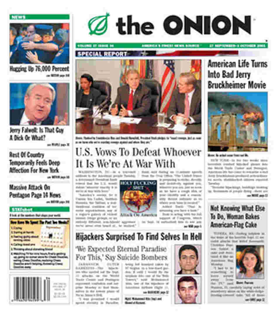 Post-Sept. 11 Issue of 'The Onion'