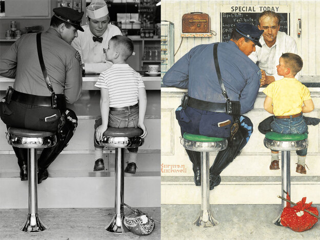 Detail from 'Norman Rockwell: Behind the Camera'