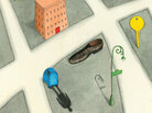 Detail from 'When You Reach Me' cover Detail from 'When You Reach Me' cover