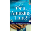 'One Amazing Thing' cover 'One Amazing Thing' cover