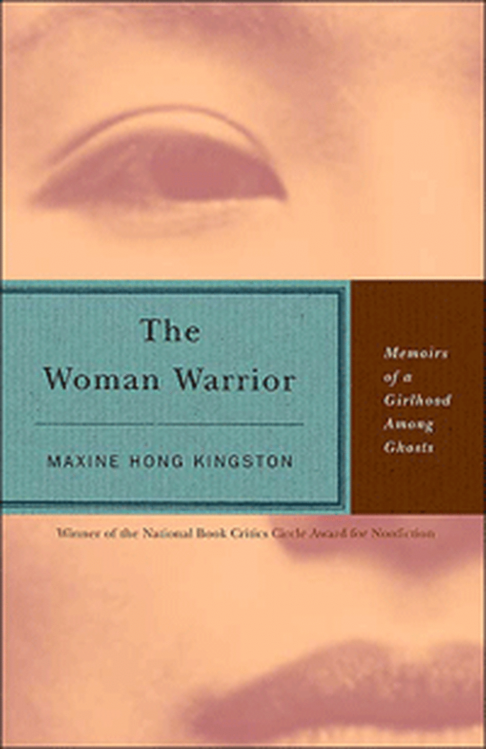 'Woman Warrior' Book Cover 'Woman Warrior' Book Cover