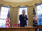 President Barack Obama in the Oval Office President Barack Obama in the Oval Office