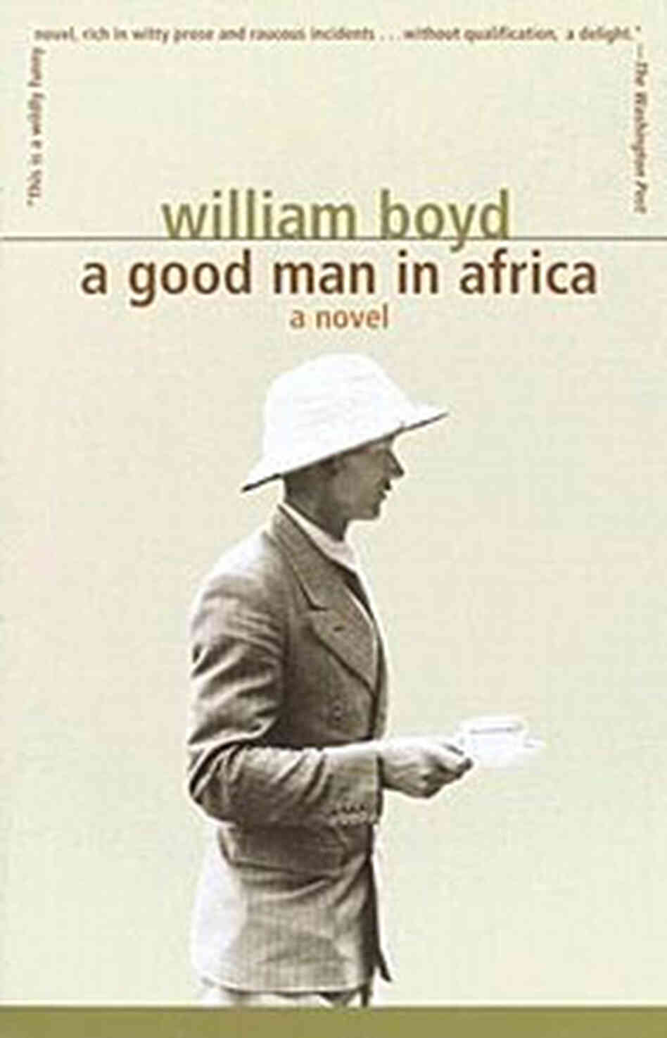'A Good Man in Africa' book cover 'A Good Man in Africa' book cover