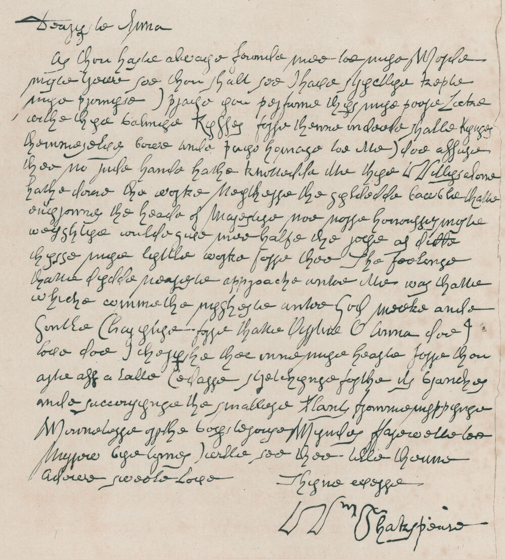 Forged Letter