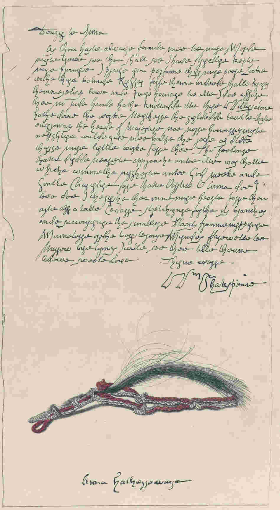 Forged Letter