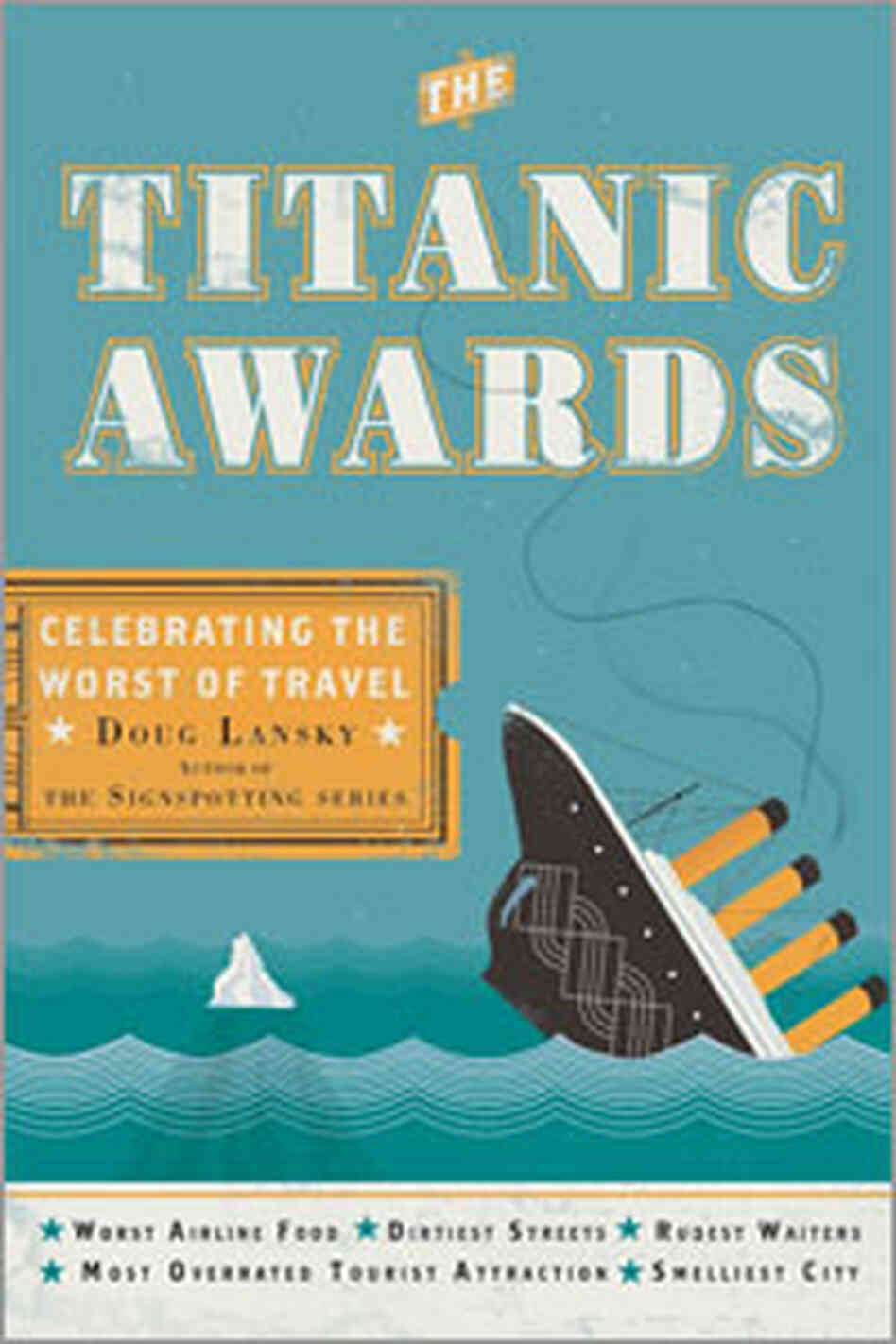 Titanic Awards book cover Titanic Awards book cover