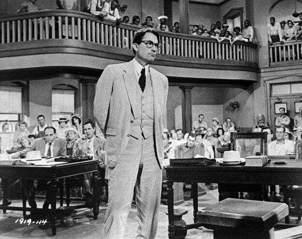 Gregory Peck as Atticus Finch