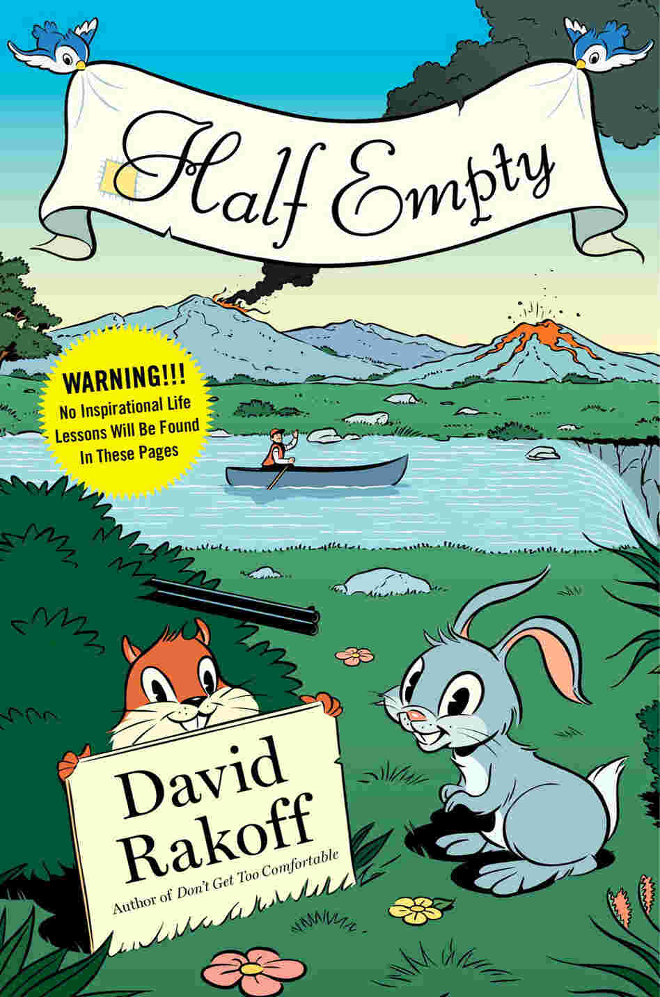 Cover Detail: Half Empty by David Rakoff Cover Detail: Half Empty by David Rakoff