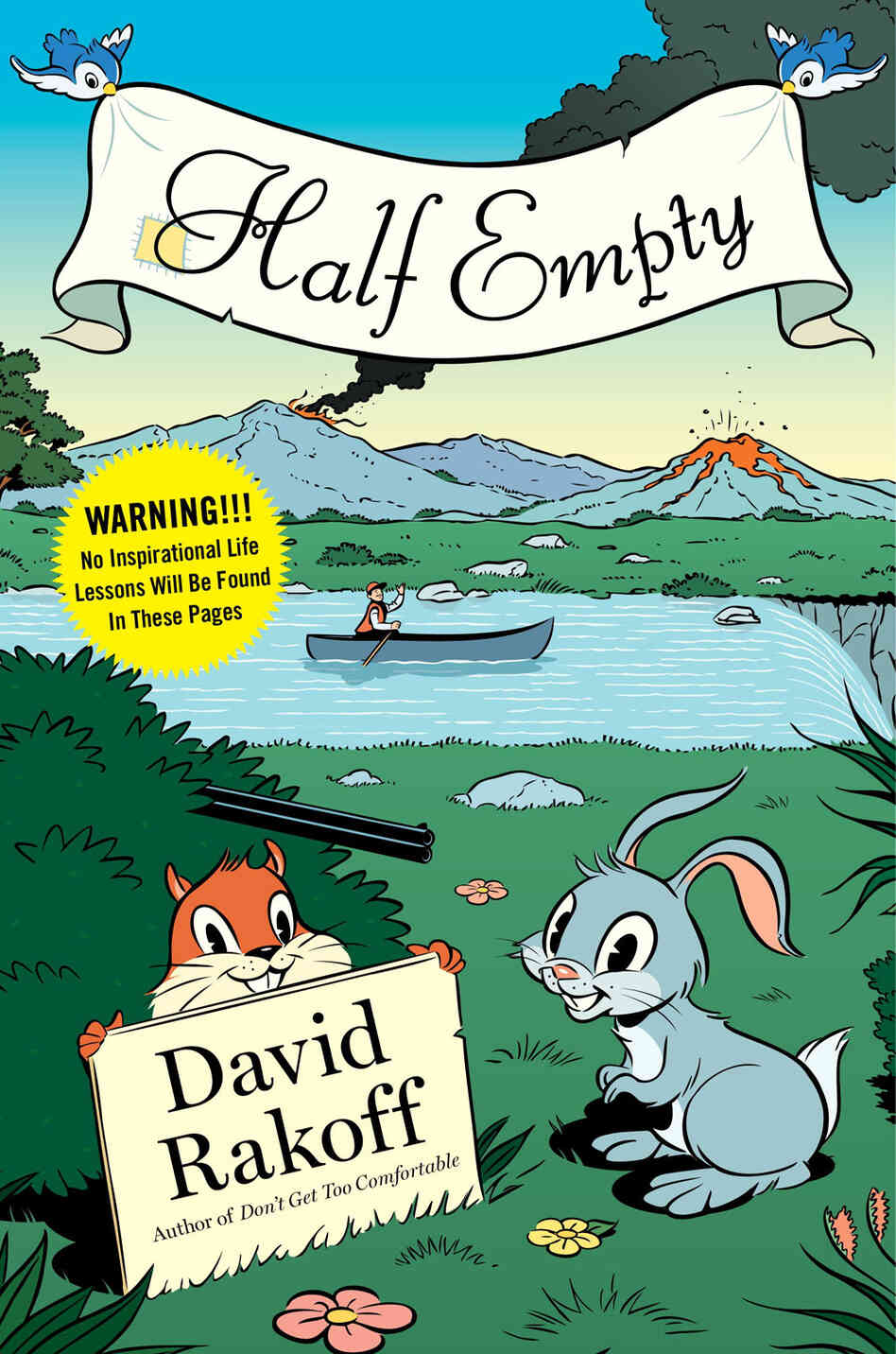 Cover Detail: Half Empty by David Rakoff Cover Detail: Half Empty by David Rakoff