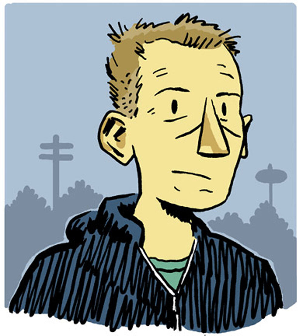 Kevin Huizenga Self Portrait