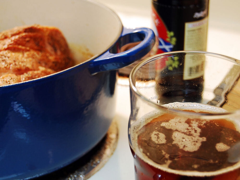Cooking with beer